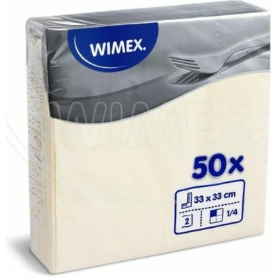 Wimex Obrúsok 2V béžový 33x33cm 2 400 ks