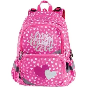 PULSE Ученическа раница PULSE Anatomic Shiny Heart