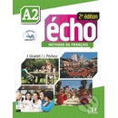 Écho 2e édition A2 Livre de l'élève + portfolio + DVDRom Učebnica J. Girardet