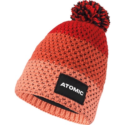 Dětská čepice Atomic kids beanie červená/coral/růžová 2021/22