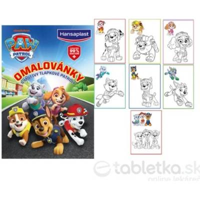 Hansaplast Maľovánky Labková patrola darček
