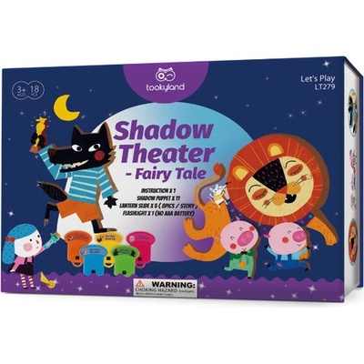 Tookyland Premietacia baterka Tieňové divadlo Rozprávky