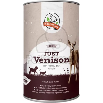 Farkaskonyha Just Venison 400 g