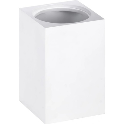 Bemeta Gamma Nádoba pro WC štětku na zeď hranatá bílá