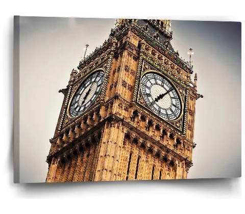 Sablio Obraz Clock tower - 60x40 cm