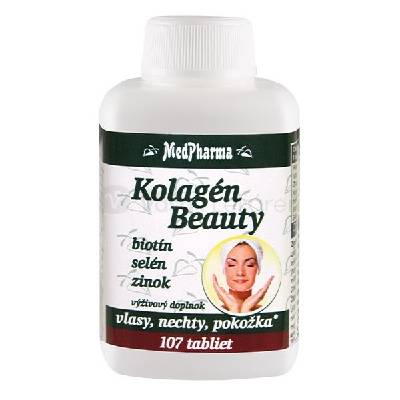 MedPharma Kolagén Beauty Biotín, Selén, Zinok 107 tabliet
