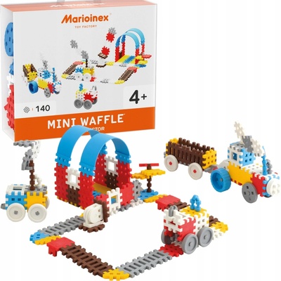 Marioinex MINI WAFLE 140 ks Konštruktér chlapci