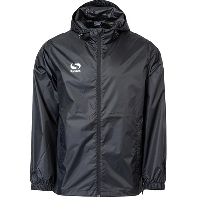 Sondico Непромокаемо яке Sondico Mens Rain Jacket Water Resistant Long Sleeve Hooded Rain Anorak - Black