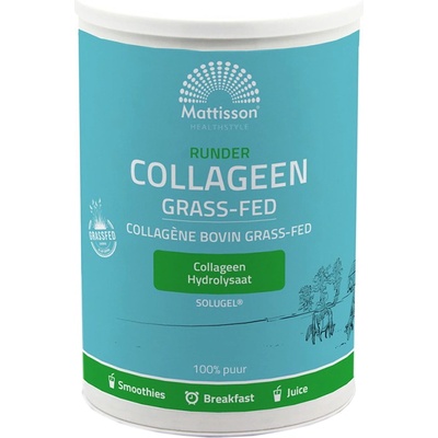 Mattisson Healthstyle Grass-Fed Bovine Collagen Solugel, 300 g, Mattisson Healthstyle (MT3016)