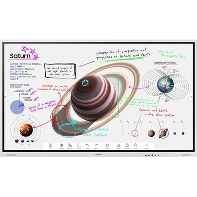 Samsung Интерактивен дисплей Flip 4 Pro, 85'', Led, 8ms, 350cd, Hdmi (2112010002)
