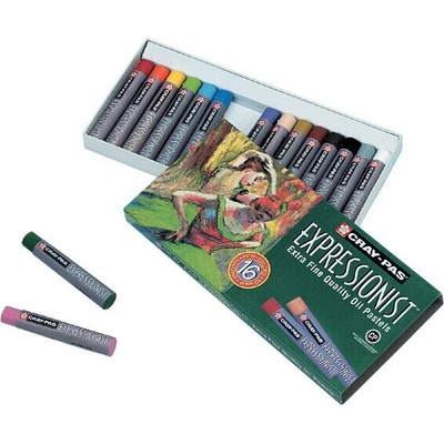 Sada olejových pastelů Expressionist 16 ks