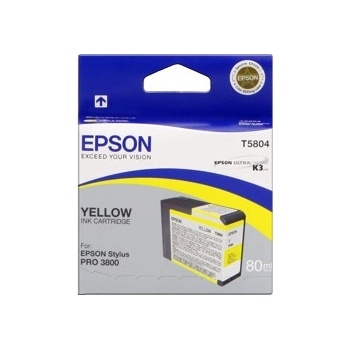 Epson T5804 Yellow - originálny