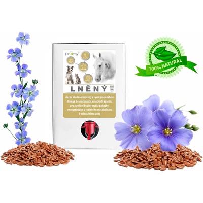 Dromy Lněný olej 3 l
