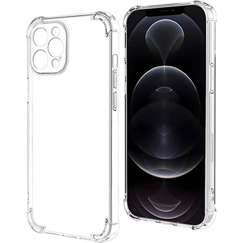 Apple Силиконов калъф с подсилени ръбове за Apple iPhone 13 Pro Max - Прозрачен KP23599