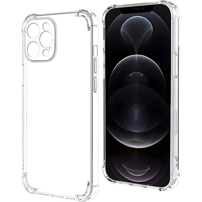 Apple Силиконов калъф с подсилени ръбове за Apple iPhone 13 Pro Max - Прозрачен KP23599