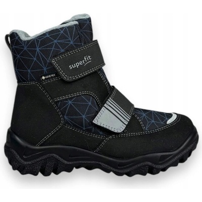 Superfit dětské zimní boty Husky Black/Light Gray Gore-Tex 1-006080-0000 šedá