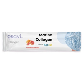 Osavi Marine Collagen Wild Cod Grapefruit, Морски колаген от дива треска, грейпфрут, 12 g