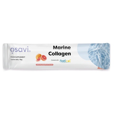 Osavi Marine Collagen Wild Cod Grapefruit, Морски колаген от дива треска, грейпфрут, 12 g