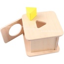 Montessori box na vkládání trojbokého hranolu