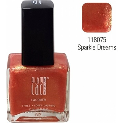 GlamLac Lak na nehty 118075 Sparkle Dreams 15 ml