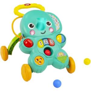 Bright Starts Проходилка за бутане 2 в 1 Bright Starts - Stroll 'n Roll, с активности (12892) - baby Проходилка