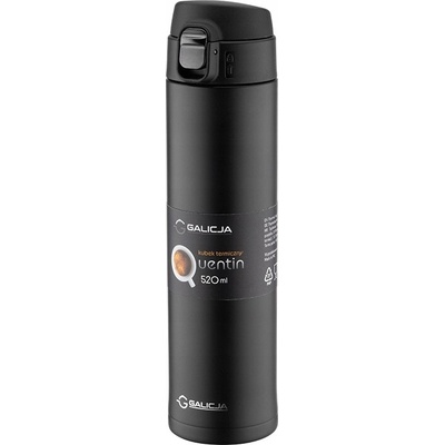 Galicja termoska Quentin ocel černá 520 ml