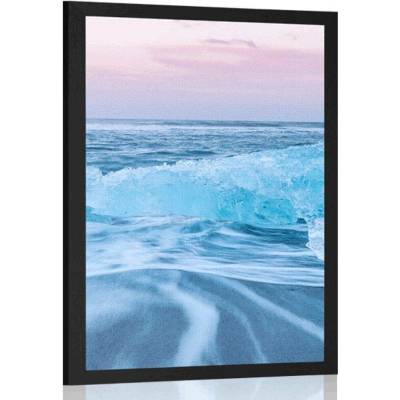 Plakát ledový oceán - 20x30 silver