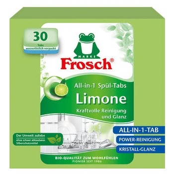 Frosch EKO Tablety do umývačky všetko v 1 Citrón 30 tbl