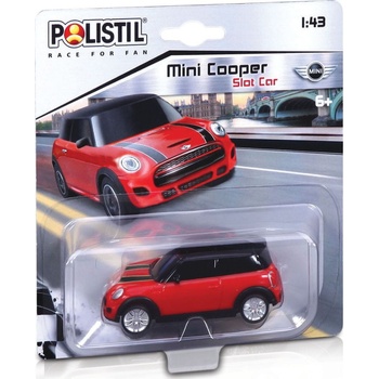 Polistil Mini Cooper Slot car Red