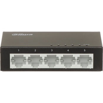 Dahua Technology Access PFS3005-5ET-V2 Неуправляем L2 Fast Ethernet (10/100) Черен (PFS3005-5ET-V2) (PFS3005-5ET-V2)