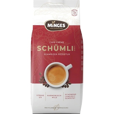 Minges Cafe Káva Arabica Creme Schumli 1 kg