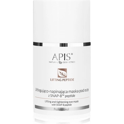 Apis Natural Cosmetics Lifting Peptide SNAP-8 изглаждата маска за околоочната зона с пептиди 50ml
