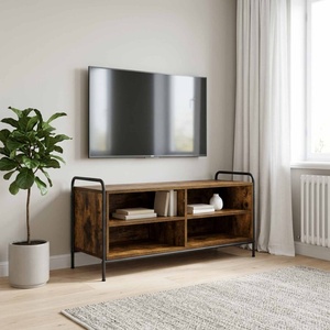 vidaXL ТВ шкаф 140 x 39, 5 x 50 см Опушен дъб Инженерна дървесина (8013760)