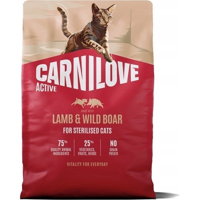 Carnilove bez obilovin jehněčí 2 kg