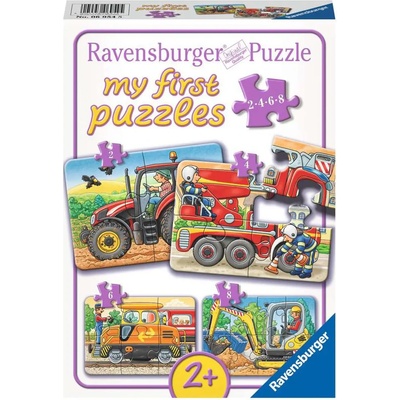 Ravensburger - Puzzle My First Puzzles: Construction work - 1 - 39 piese