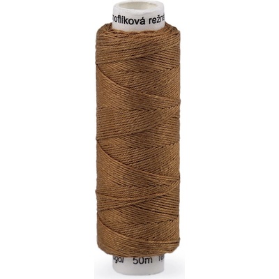 Prima-obchod Nitě lněné knoflíkové 50 m, barva 716 béžová