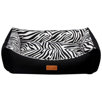 Image 1 of DUBEX TARTE - Large - меко легло, 78 x 60 x 22 см - зебра, Турция - 51056-VR06