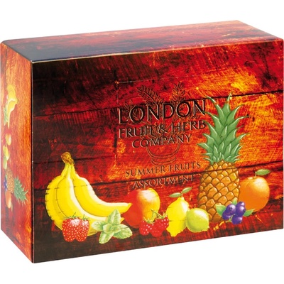 London Fruit & Herb Summer Fruits Assortment Display 80 sáčků