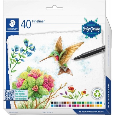 Staedtler triplus fine 334 sada 40 ks