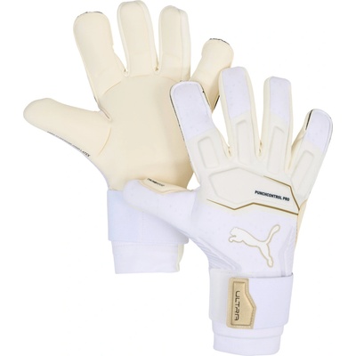 Puma ULTRA Ultimate Hybrid Goalkeeper Gloves biela 7