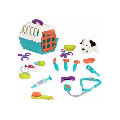 B.Toys Veterinárska súprava s prepravkou Dalmatín