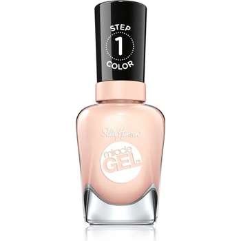 Image 1 of Sally Hansen Miracle Gel гел лак за нокти без използване на UV/LED лампа цвят 187 Sheer Happiness 14.7ml