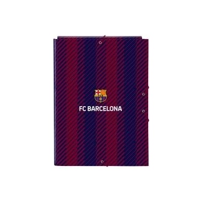 F. C. Barcelona Папка за Сортиране F. C. Barcelona 24/25 Кестен Морско син A4 26 x 33.5 x 2.5 cm