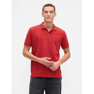 GAP Пике поло тениска GAP GAP | Cherven | МЪЖЕ | S
