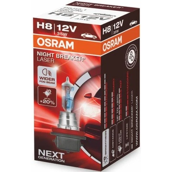 Image 1 of OSRAM NIGHT BREAKER LASER (NEXT GEN) H8 35W 12V (64212NL)