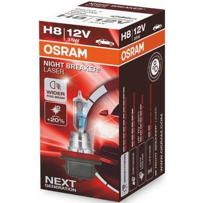 OSRAM NIGHT BREAKER LASER (NEXT GEN) H8 35W 12V (64212NL)