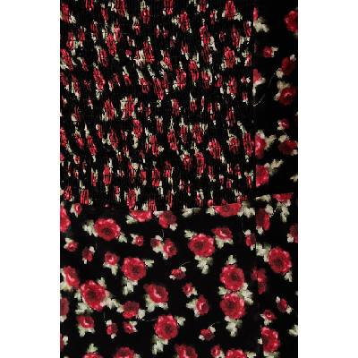 Le Privé рокля от вискоза ROSELINE CHIFFON FLEUR (LP00761)