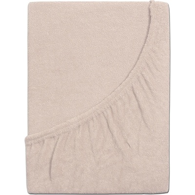 4Home froté prostěradlo Perfect kávové 90x200