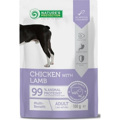 Nature's Protection Adult Multi Benefit Chicken and Lamb 100 g
