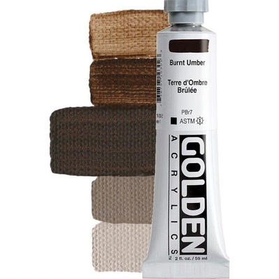 Golden Artist Colors Heavy Body АКРИЛНА боя Burnt Umber 59 ml 1 бр (0001030-2)